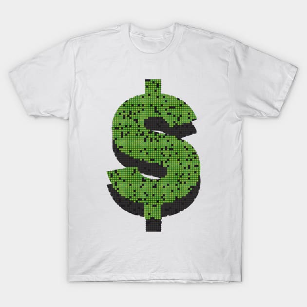 Dollar T-Shirt by martinlipnik40